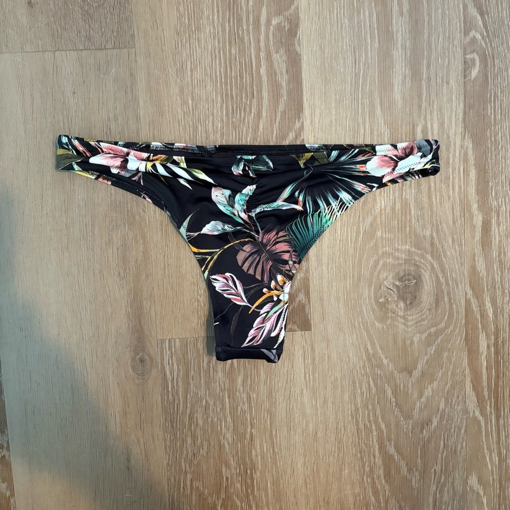 New! Freya Multicolor Floral Bikini Bottom - Picture 5 of 6